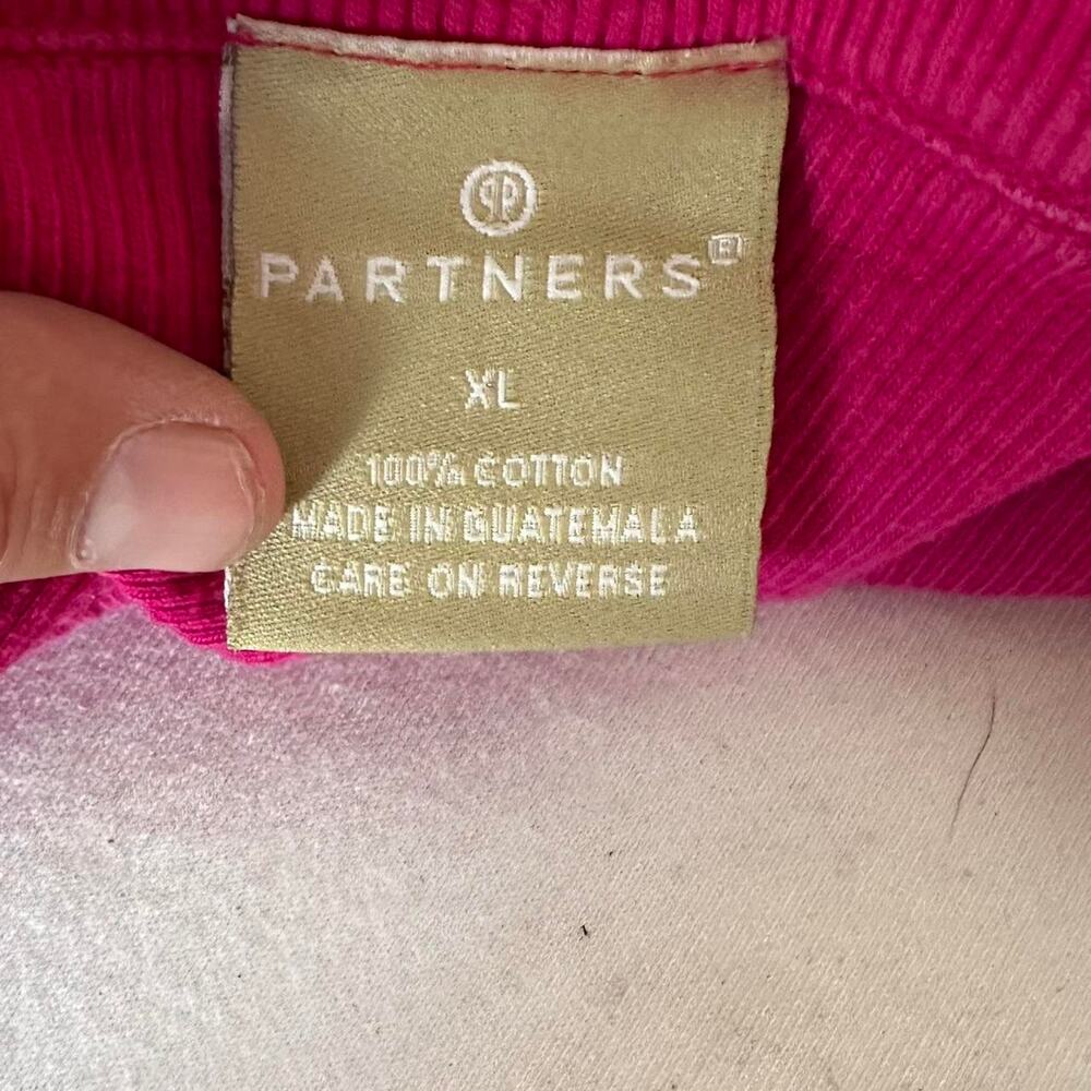 Womens Top Size XL Pink Tank Collar Business Casual Resort Wear Golf Tennis Work - Picture 6 of 7